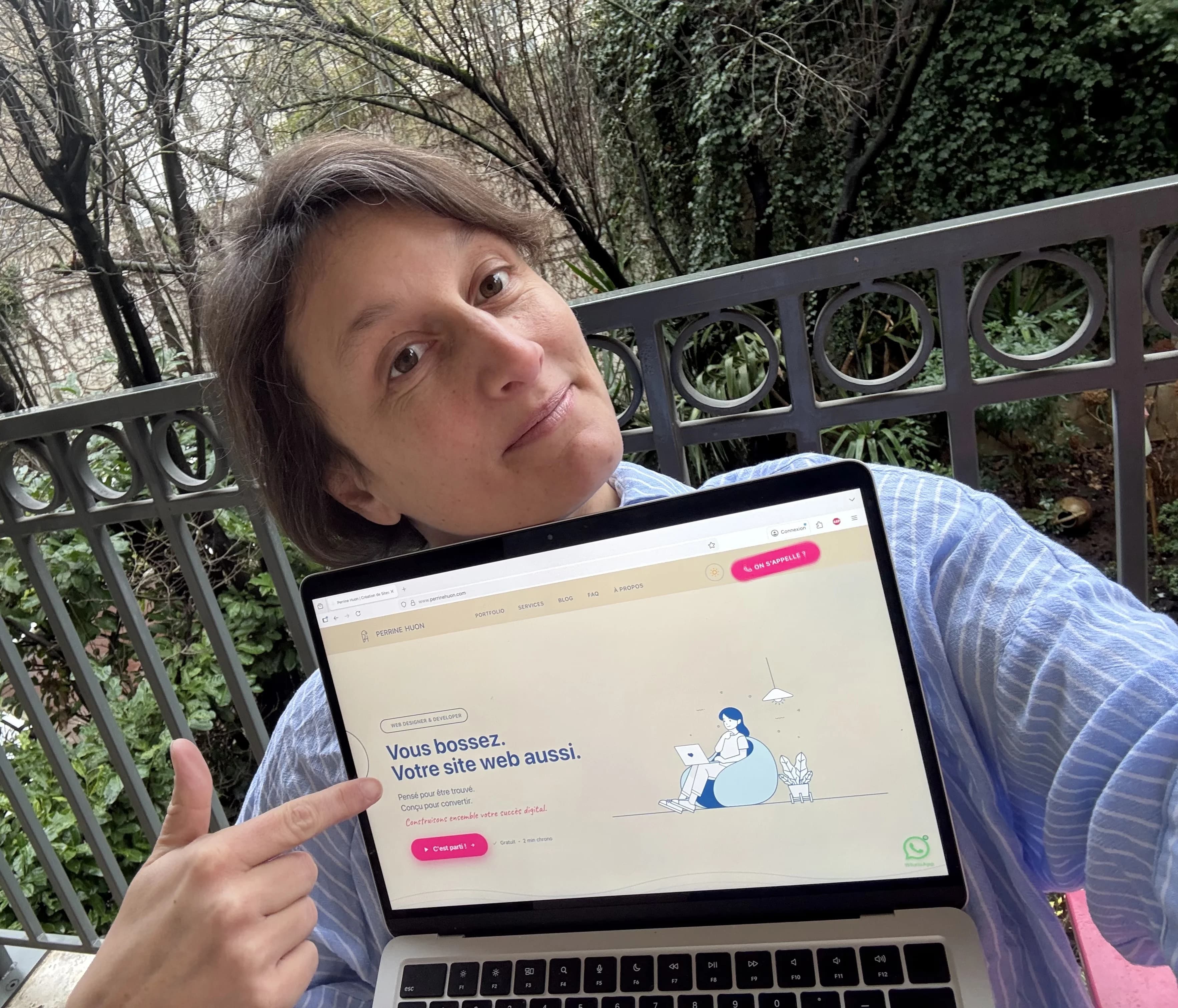 Perrine Huon - Web Designer & Developer